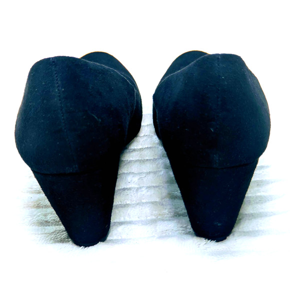 Womens Shoes CL By Laundry Nima Black Wedge Pump 8.5 M NEW - Picture 7 of 13